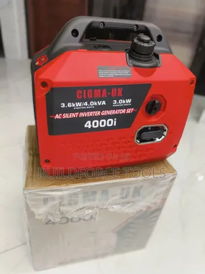 4000 I Cigma Uk Silent Inverter Gasoline Generator