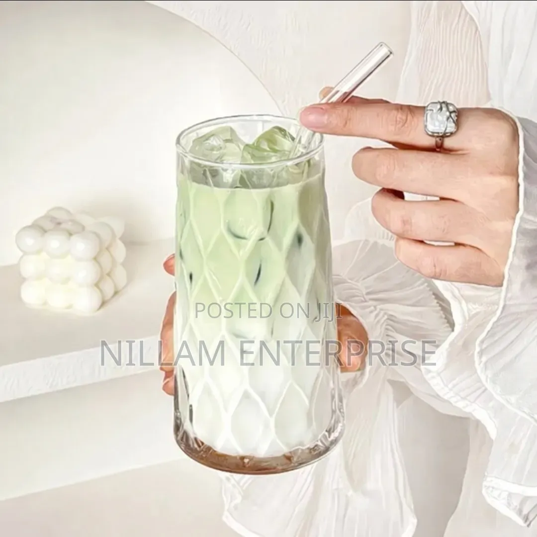 6pcs Diamond Rhombus Multifunctional Glass Cups*