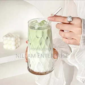 6pcs Diamond Rhombus Multifunctional Glass Cups*