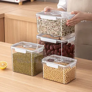 3pcs Set Acrylic Food Storage Containers*