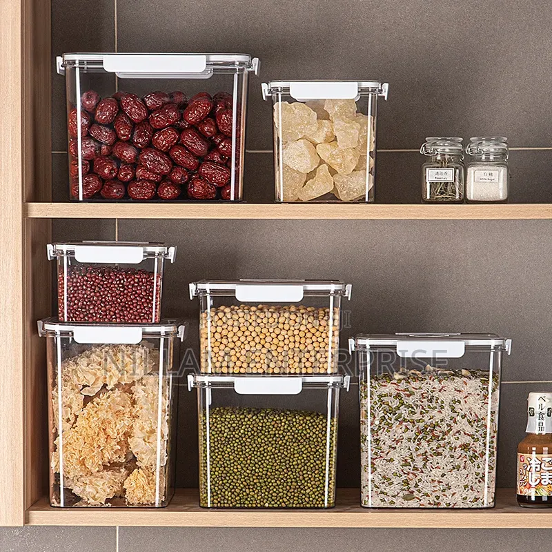 3pcs Set Acrylic Food Storage Containers*