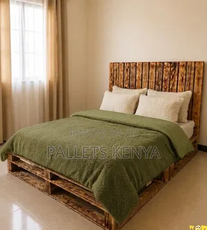 5×6 Pallet Bed With Headboard - 5 by 6 Modern Pallet Bed Frame