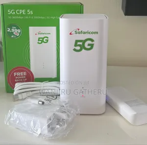 Safaricom 5g Router Come With Free Power Back Up