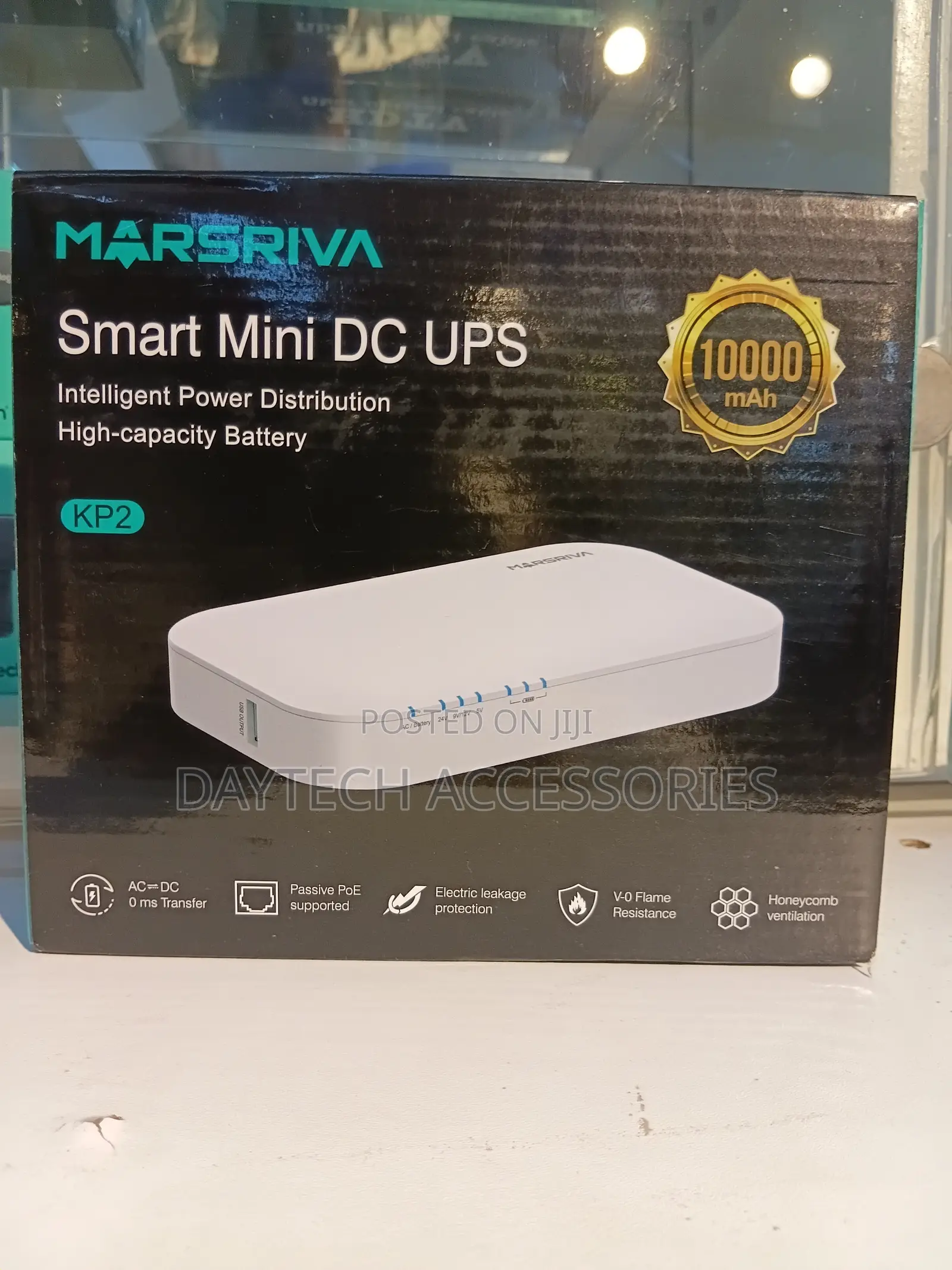 Marsriva Smart Mini Dc Ups 10000mah for Routers and Small Devices