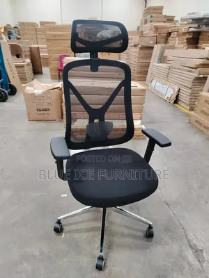 Boss Office Chair With Headrest and Rotation Mechanisms