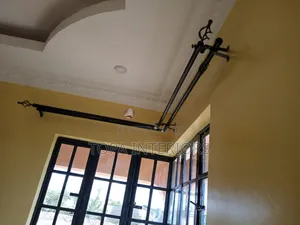 Affordable Black Drapery Adjustable Curtain Rods That Are Extendable