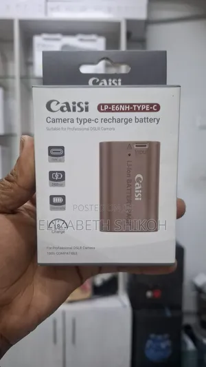 Caisi Lp-E6nh Type-C Recharge Battery