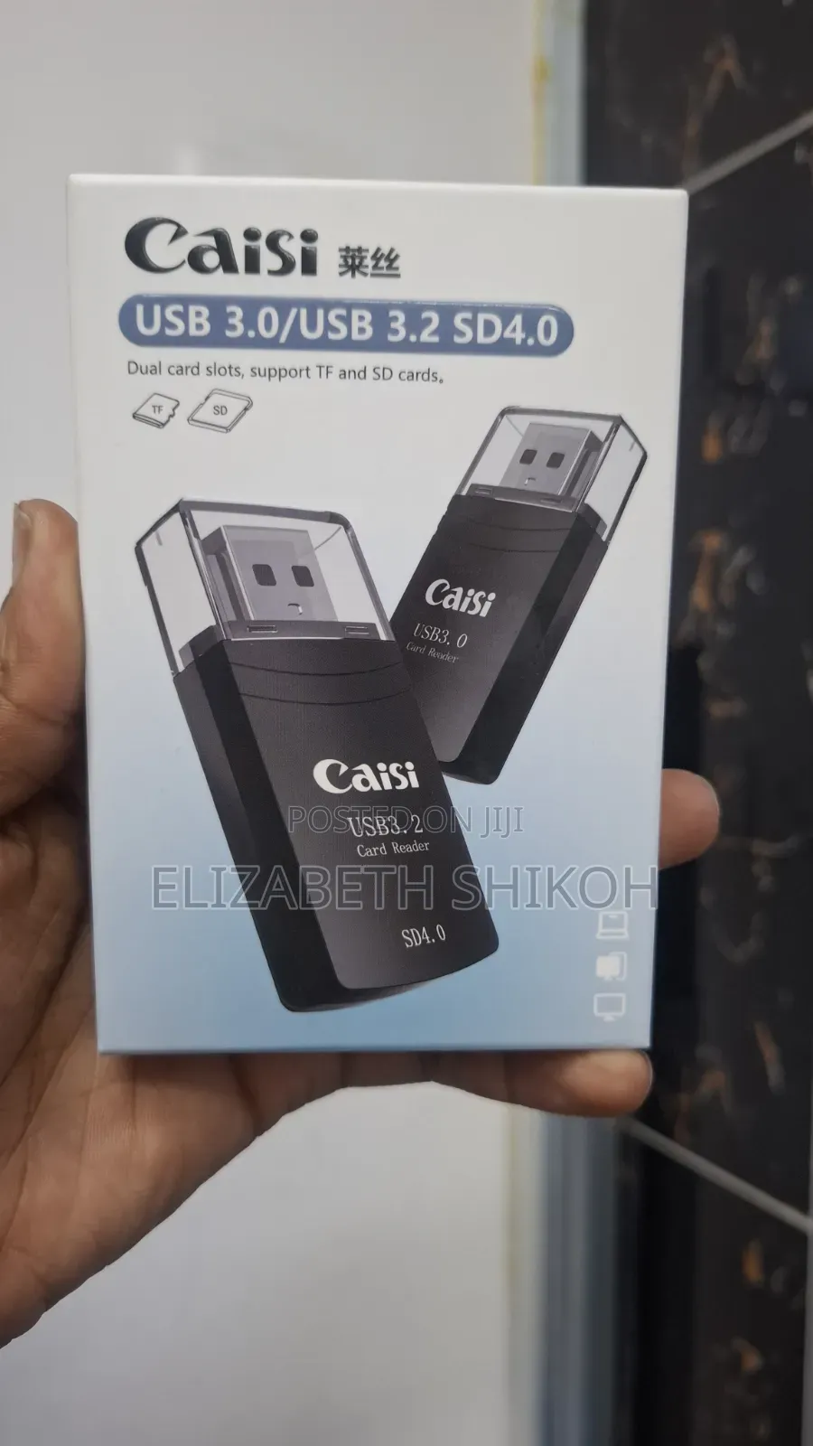 Caisi Usb 3.0 Dual-Slot Sd and Micro Sd Card Reader