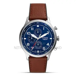 Fossil Fs5832 Pilot Retro Chronograph Watch for Men