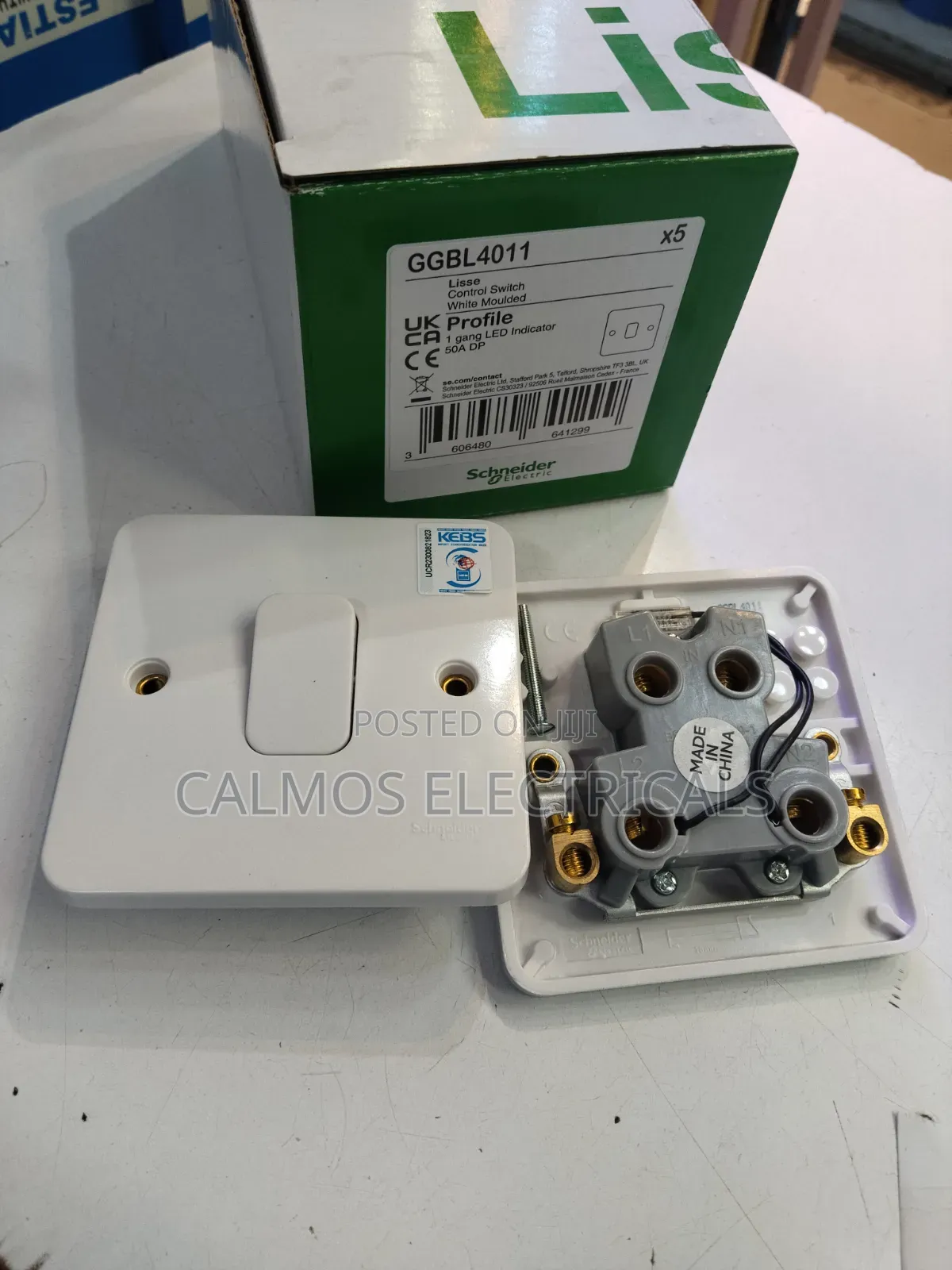 Schneider Water Heater Switch 50a