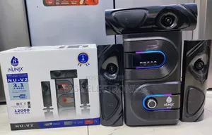 *Nunix 3.1 Woofer Nu V2 Mini Home Thieter System
