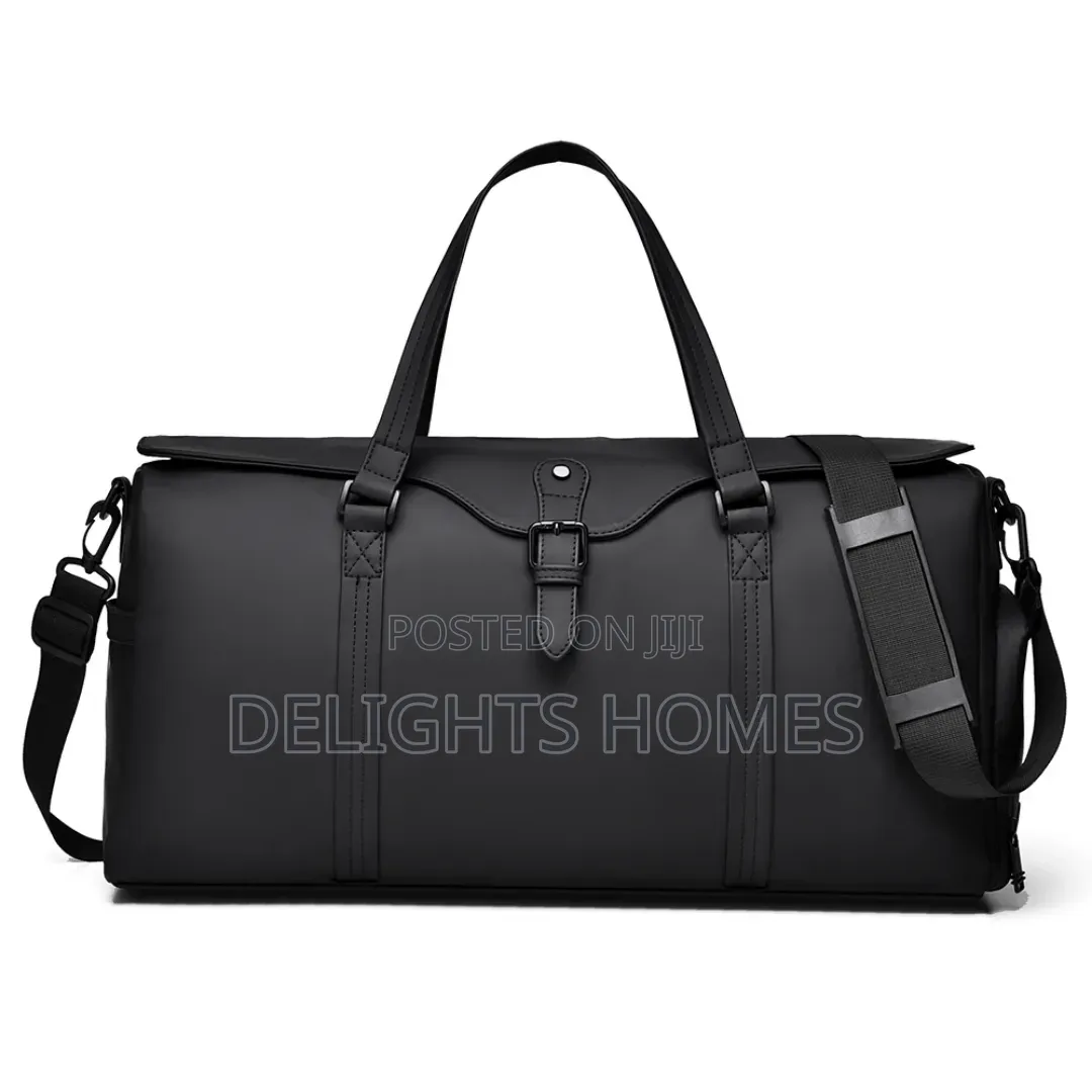Leather-Look Duffle Bag_yu