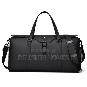 Leather-Look Duffle Bag_yu