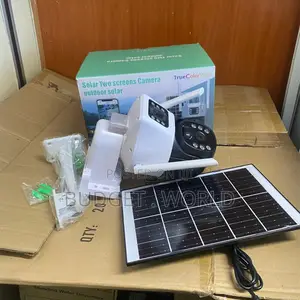 4g Solar Dual Lens PTZ Security Camera – Sim Card Outdoor Surveillance