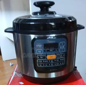 Ramtons 6litres Rm/582-Electric Pressure Cooker- Black (1yr Wrty)