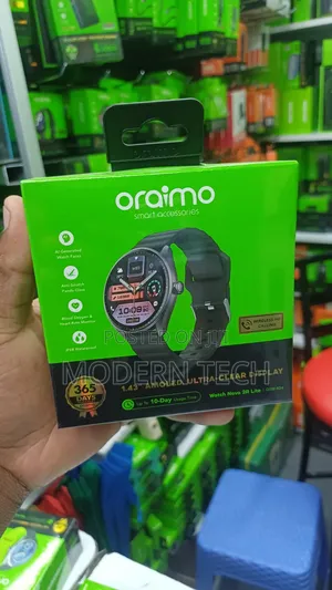 Original Oraimo Watch Nova 2r Lite Smartwatch – Ip68 Waterproof