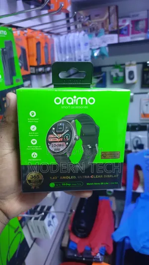 New Oraimo Watch Nova 2r Lite – Premium Amoled Smart Watch