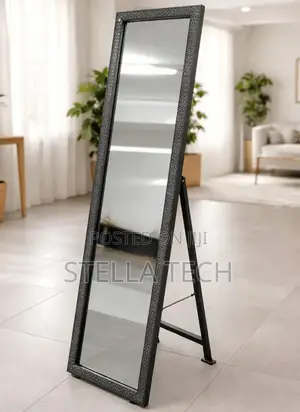 Executive Black Dressing Mirror