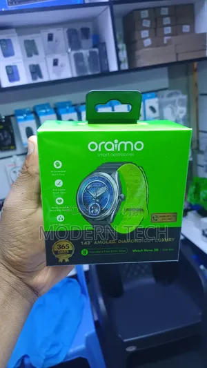Oraimo Watch Nova 2r Smart Watch Amoled Display and Health Monitoring