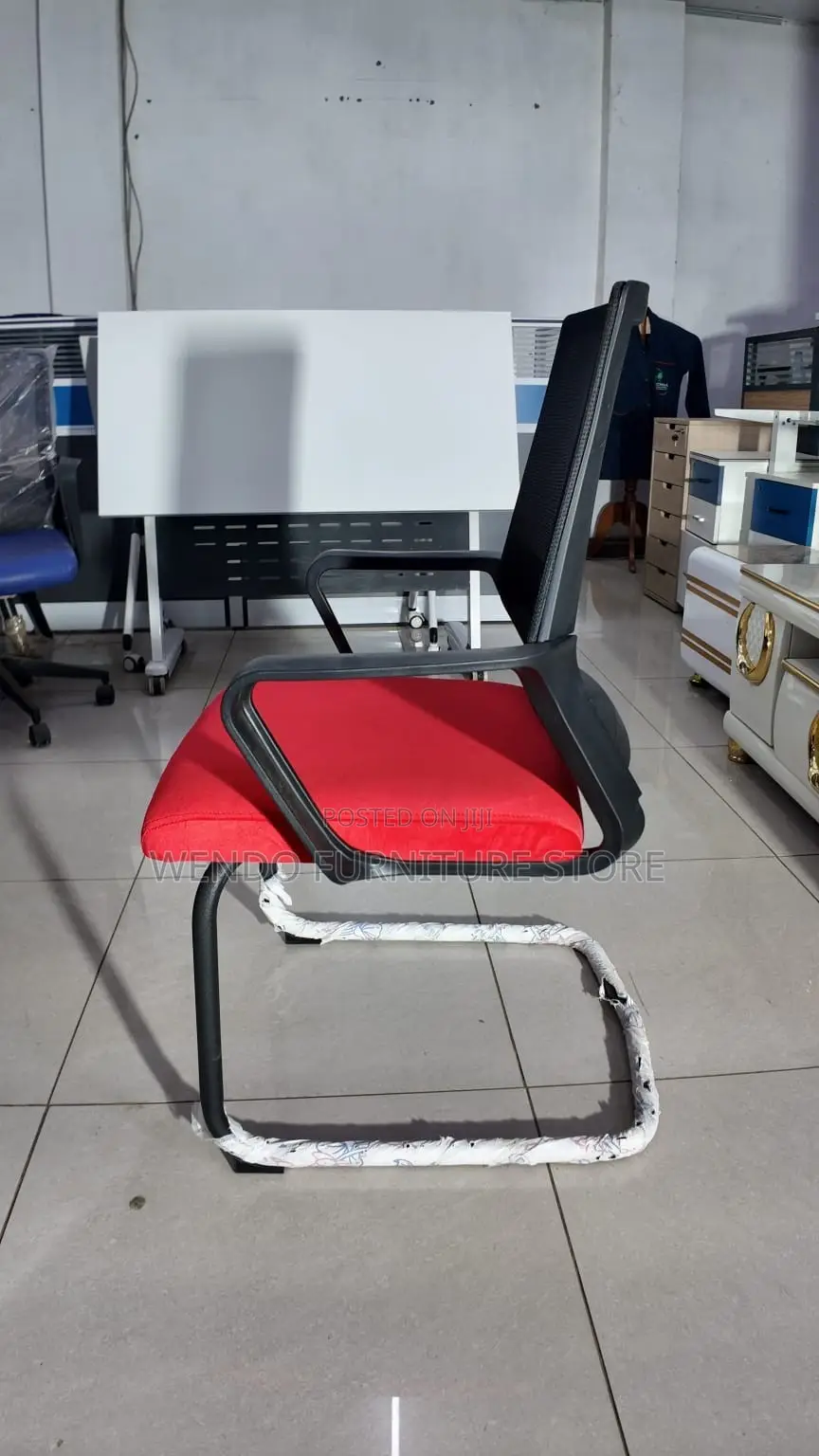 Office Chairs; Mesh Office Visitors Chairs With Sled Base