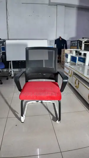 Office Chairs; Mesh Office Visitors Chairs With Sled Base