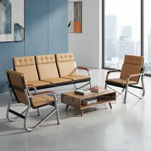 5-Seater Leather Sofa