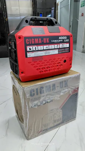 Cigma Uk 4000i Soundproof 4kva Inverter Generator