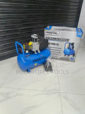 Freevel Air Compressor 50 Litres Electric Corded