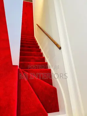 Professional Carpet Stairs Installation With Quality Finishing