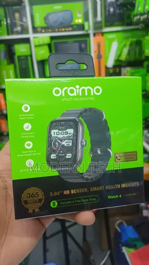 Oraimo Watch 6 2.04" TFT Ip68 Smart Watch