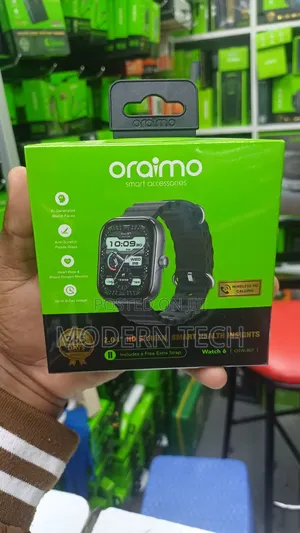 Oraimo Watch 6 Ip68 Waterproof Smart Watch With Health Tracking