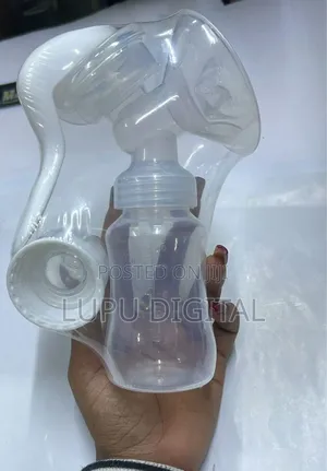 *Manual Breast Pump With Bottle Cap Colors: White Size. 150ml Bottle