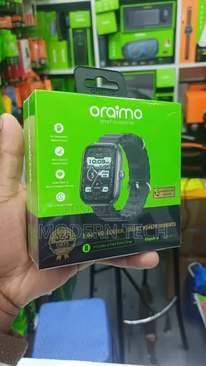 Oraimo Watch 6 Hd Bluetooth Call Smartwatch – 2.04" Screen