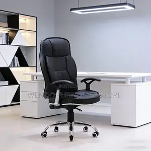 Office Chairs; Leather Reclining Office Chairs
