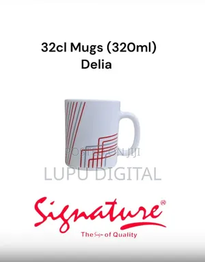 *Set of 6 Signature Cups