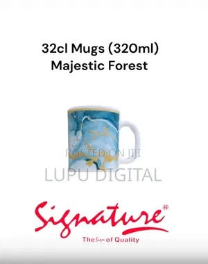 *Set of 6 Signature Cups