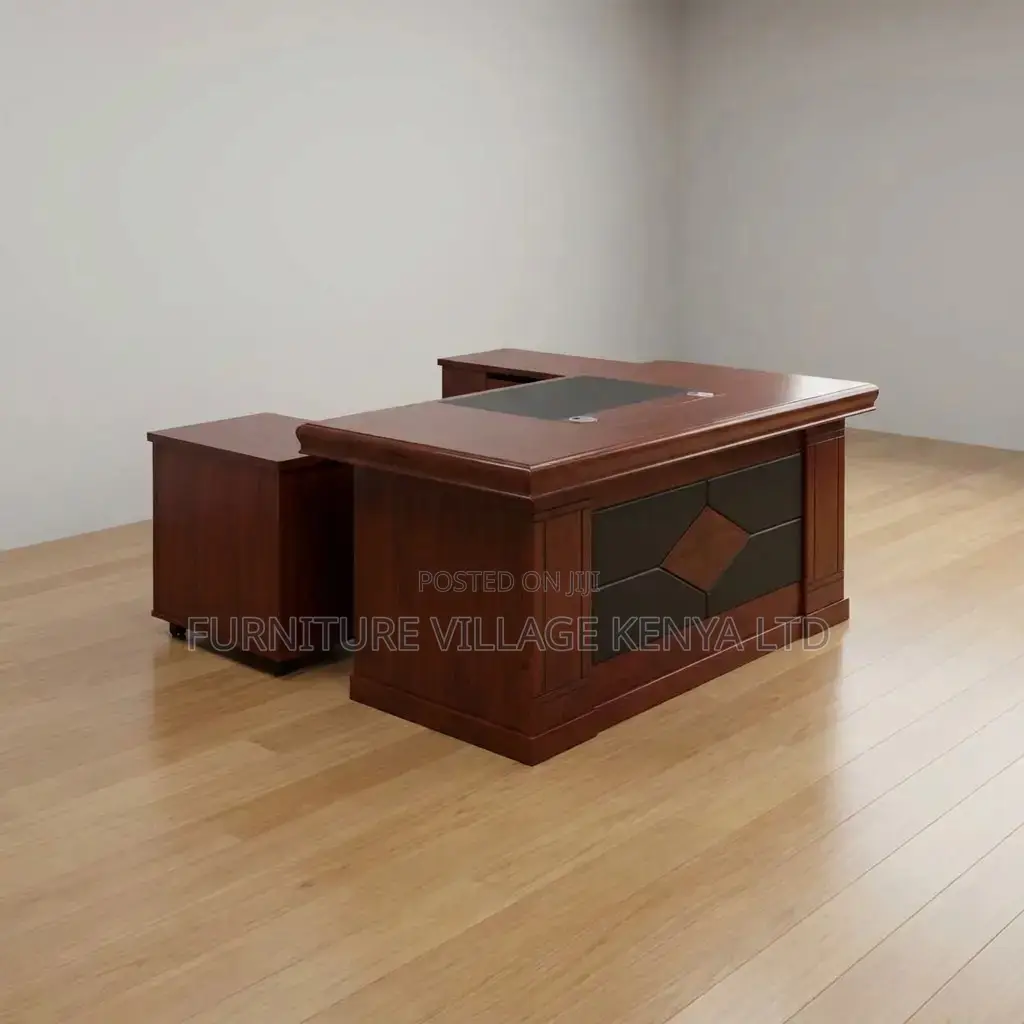 Executive Office Table With Extension.
