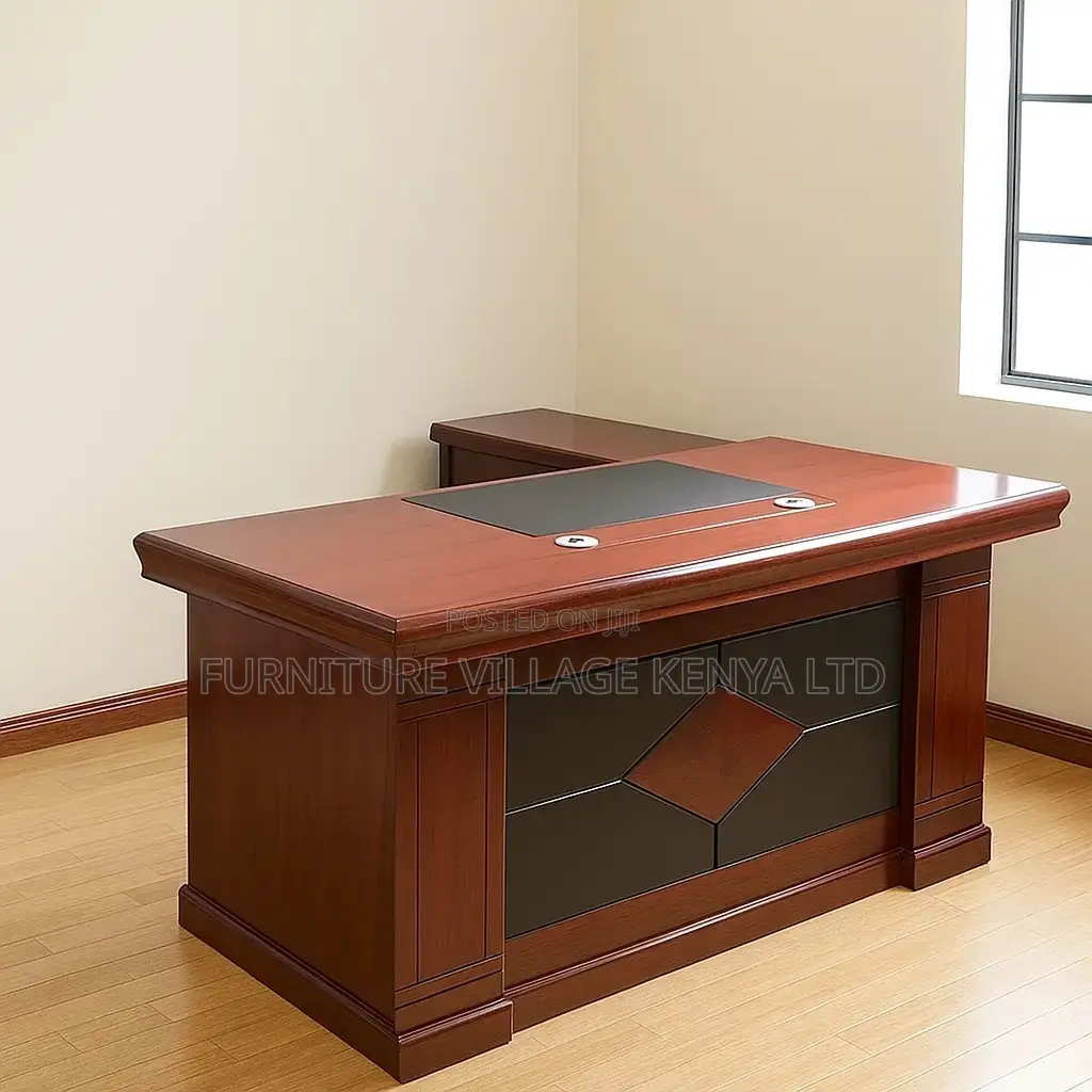 Executive Office Table With Extension.