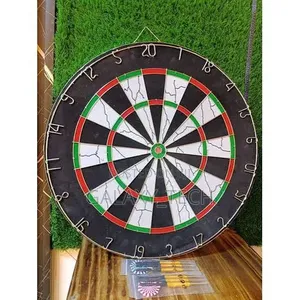 18 Inches Double Sided Flocked Iron Numbers Dart Board