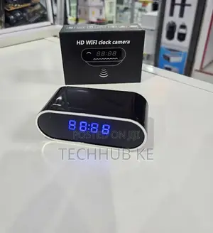 Wifi Clock Camera Hd | Hidden Spy Camera With Phone Monitoring