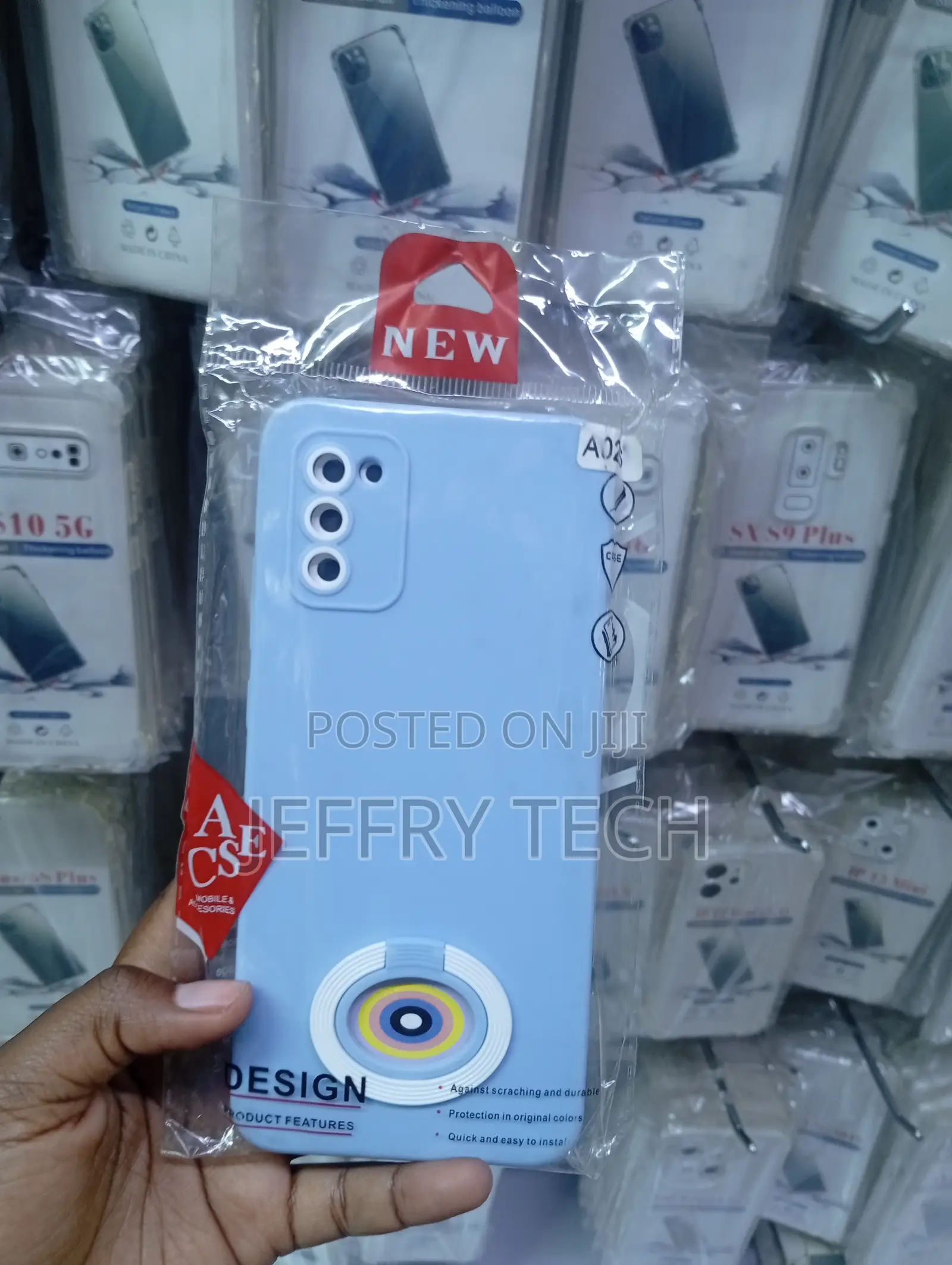 Samsung Galaxy A15 5g Smooth, Flexible Texture Case