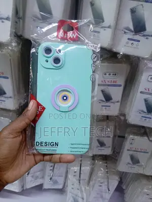iPhone 13 and iPhone 14 Plus Light Mint Green Silicone Bumper Case