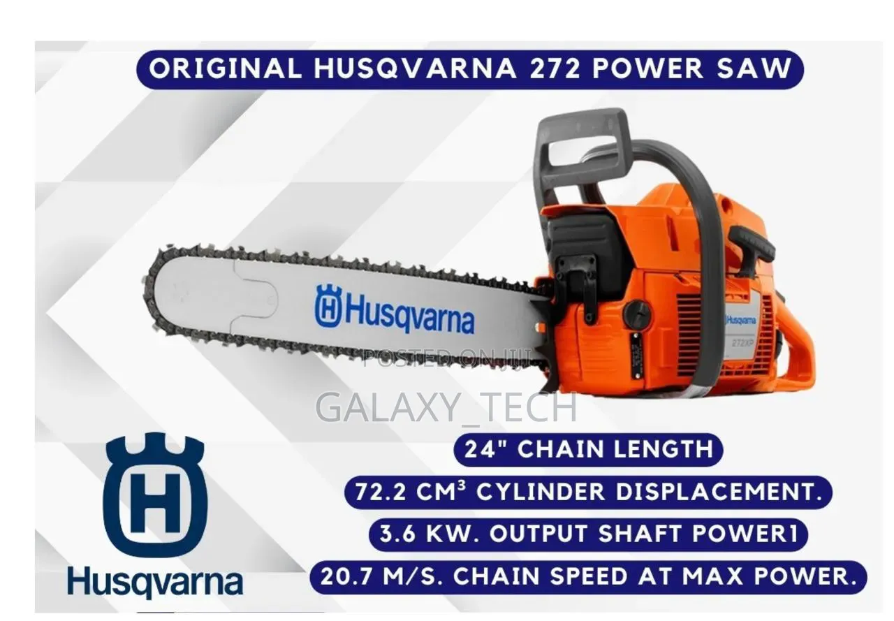Original Commercial Husqvarna 272 Power Saw