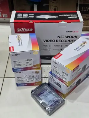 Dahua Ip Cameras 4 Cameras Complete Kit With 4 Channel NVR Smart Dual