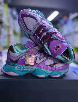 Vibrant Purple and Tea New Balance 9060 Size 36-40