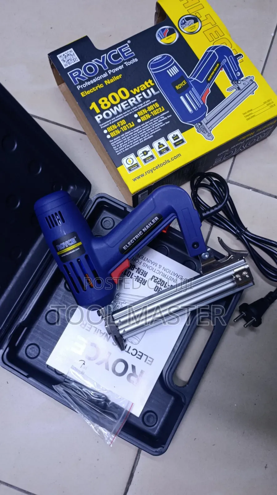 1800watts Royce Electric Nailgun/