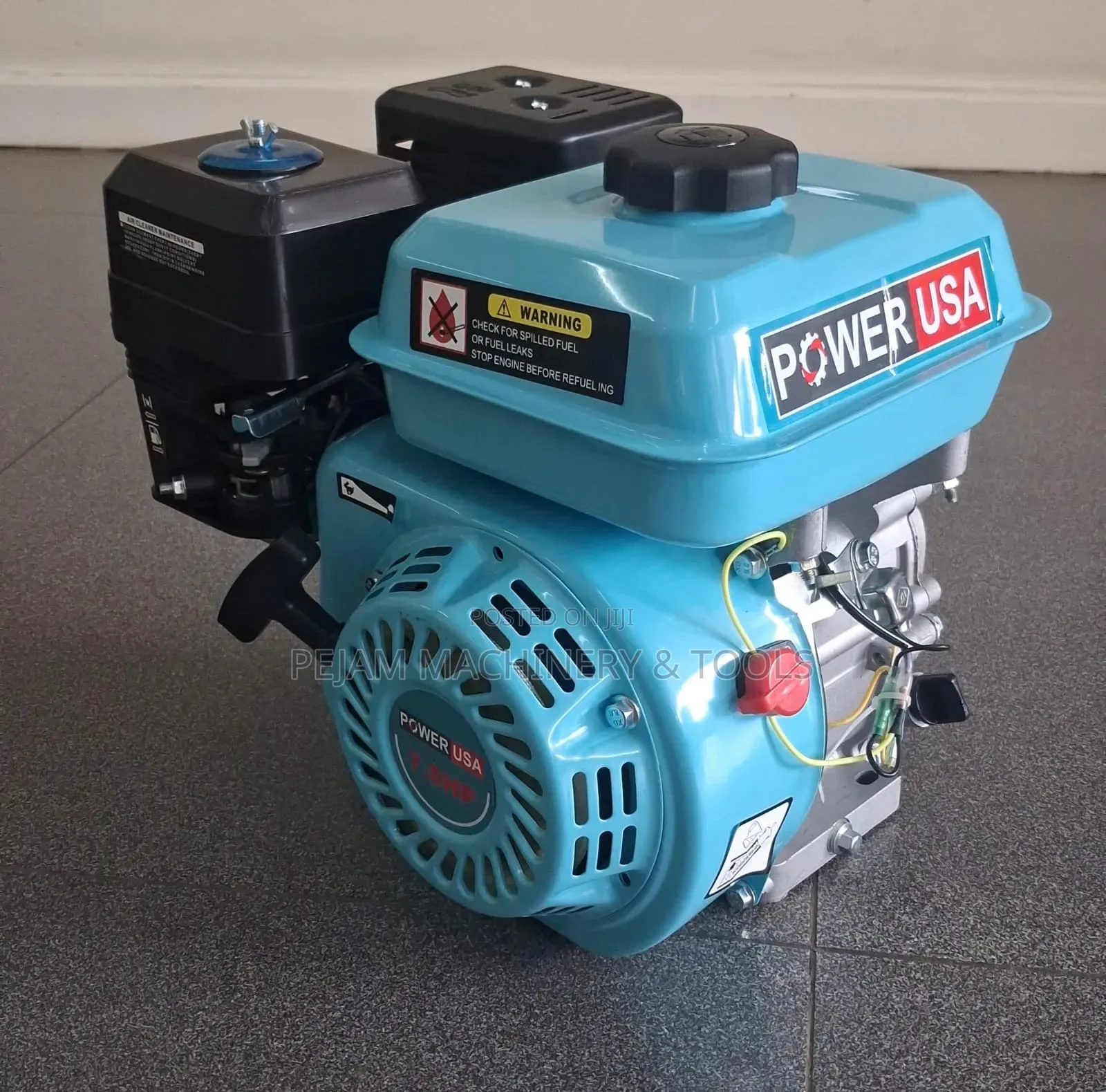 Power Usa 7.5hp Gasoline Engine Rope Start