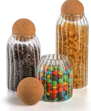 1litre,350ml,700ml Bamboo Glass Holder for Cereal