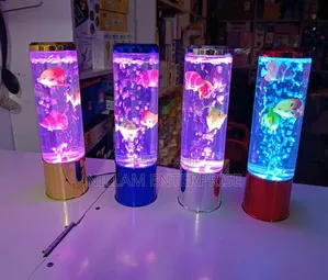 Led Water Bubble Aquarium Column 28cm Bubble Fish Tank,