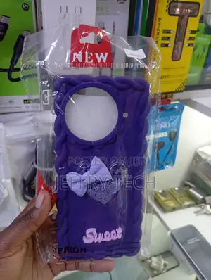 Tecno Camon 30s Unique 3d Bow and Glittery Heart Design Case
